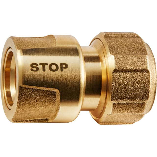 Geka plus-Schlauchstück Trinkwasser 13 mm (1/2 Zoll) mit Wasserstopp