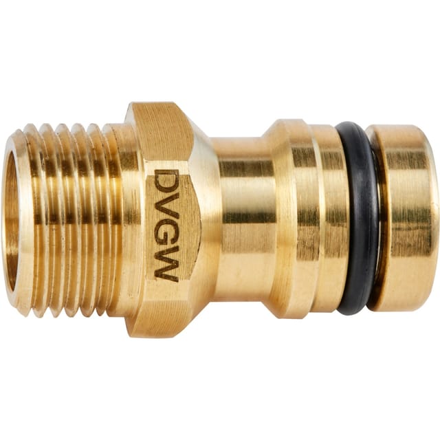 Geka plus-Gerätestecker Trinkwasser AG 13 mm (1/2 Zoll)