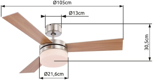 Deckenventilator Alana