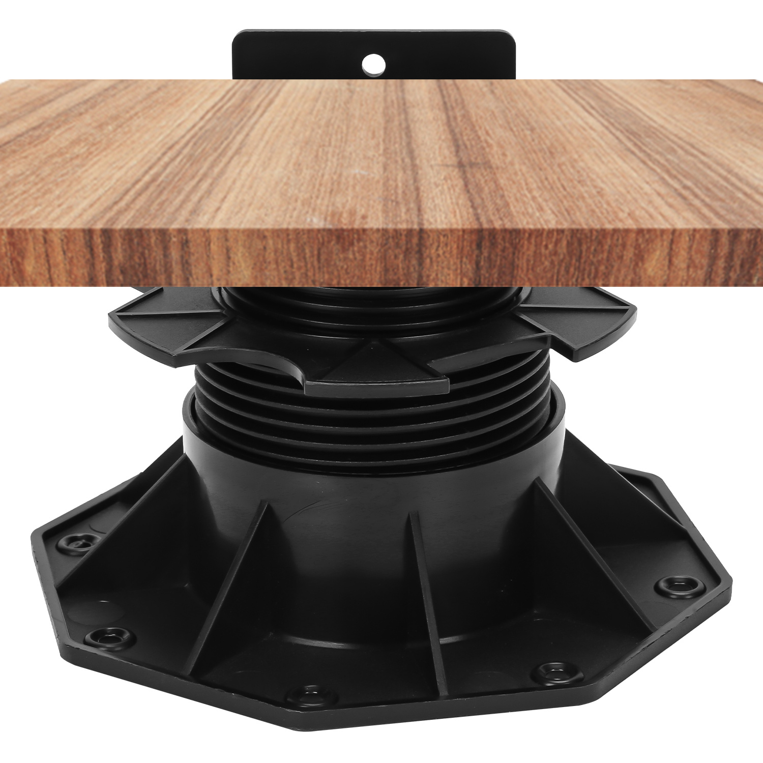 Tolletour Stelzlager Höhenverstellbar 50 Stück Stellfuss 60-140mm Plattenlager - Stelzlager Für Terrassenplatten-unterkonstruktion Holz, Wpc Und Stein