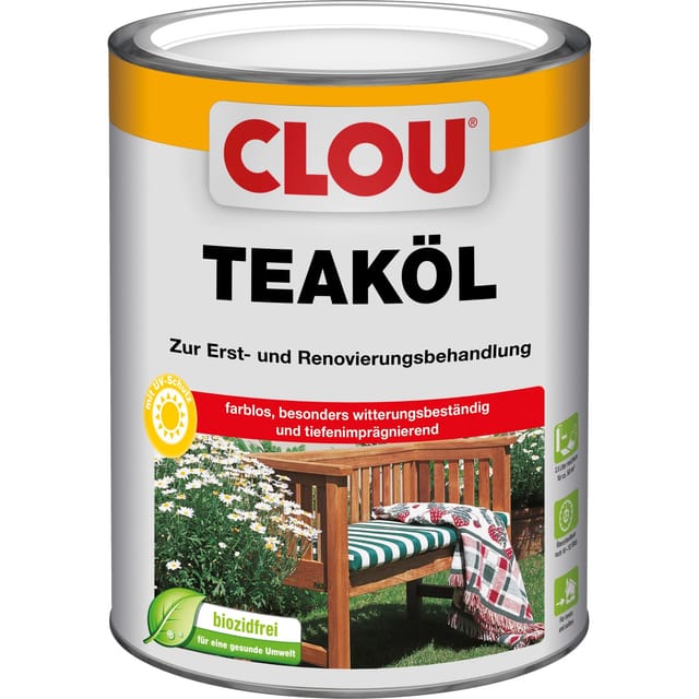 Clou Teaköl Transparent 2,5,