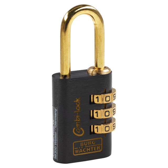 Burg Wächter Verstellbares Zahlenschloss Combi Lock Fun 88 30 Alu