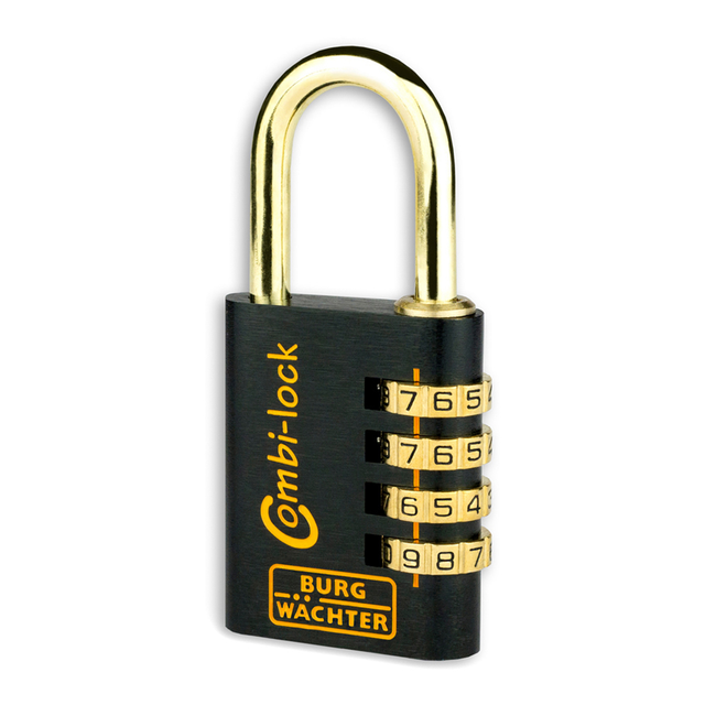 Burg Wächter Verstellbares Zahlenschloss Combi Lock Fun 88 40 Alu