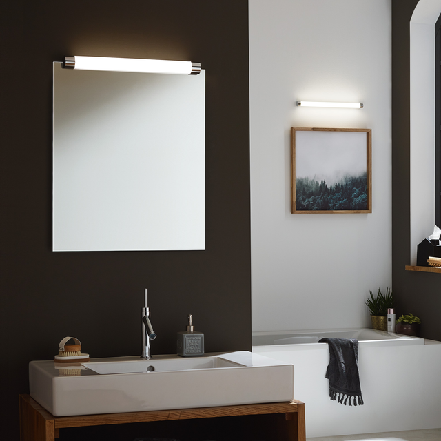 Briloner LED-Wandleuchte 1-flammig Chrom 5,4 cm x 6,7 cm x 35,2 cm