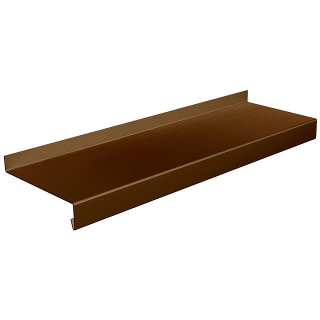 Fensterbank Aluminium Braun 21 cm x 125 cm