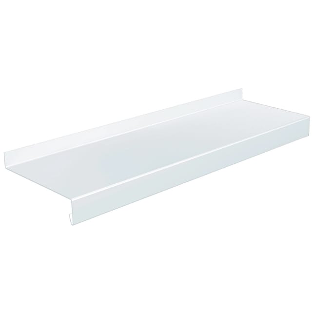Fensterbank Aluminium Weiß 15 cm x 125 cm