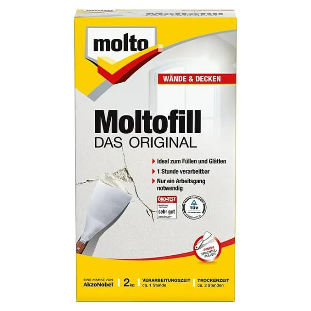 Molto Moltofill Spachtelpulver Innen 2 kg