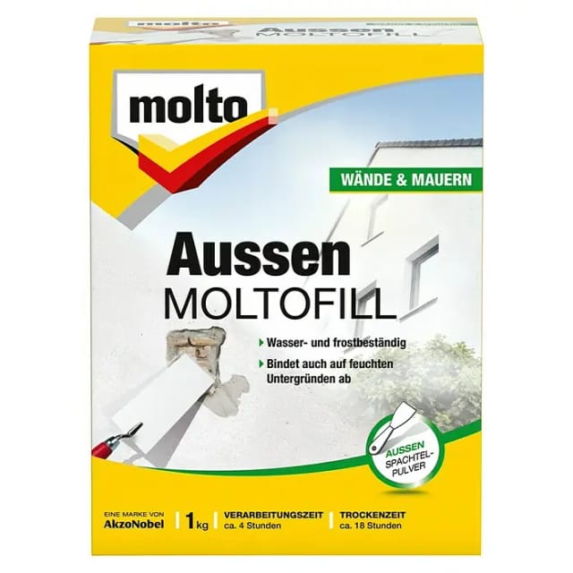 Molto Außen Moltofill Außen-Spachtelpulver 1 kg