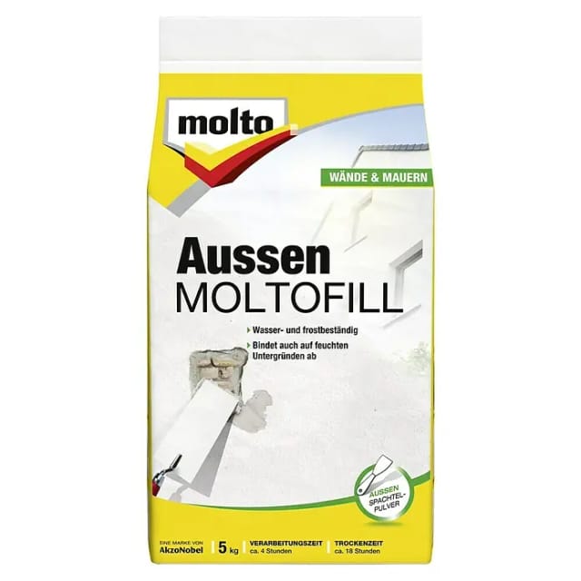 Molto Außen Moltofill Außen-Spachtelpulver 5 kg