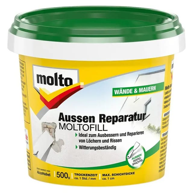 Molto Reparatur Moltofill Außen-Fertigspachtel 500 g