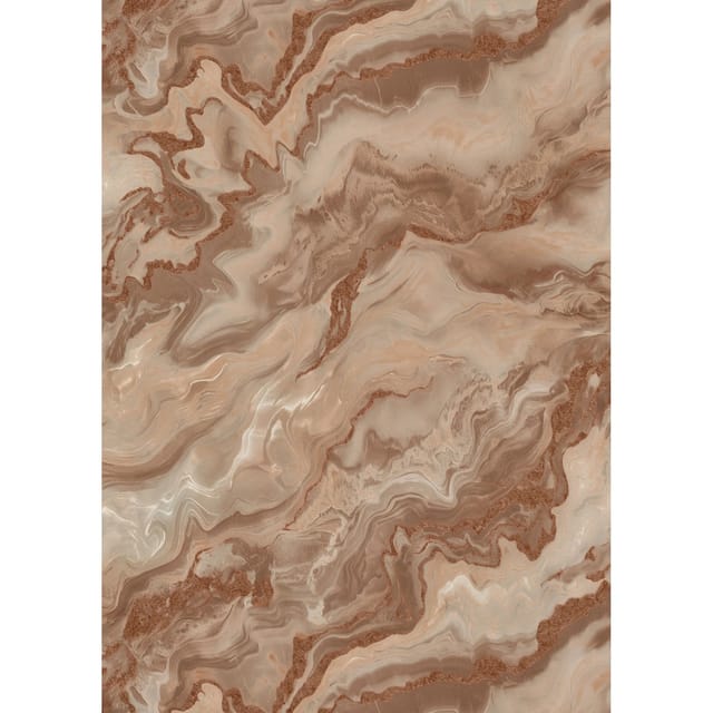 Erismann Vliestapete Elle Decoration 4 Mystic Spell Terracotta