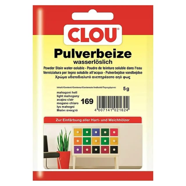 Clou Pulverbeize Mahagoni Hell 5 g