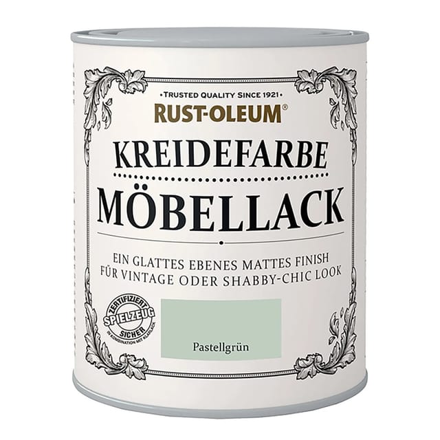 Rust-Oleum Kreidefarbe Möbellack Pastellgrün 750 ml