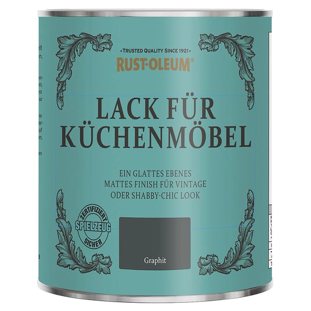 Rust-Oleum Küchenmöbellack Graphit 750 ml