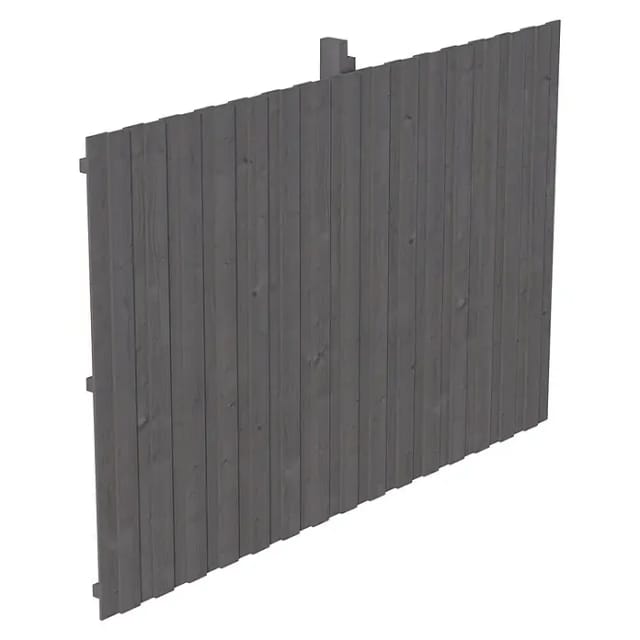Skan Holz Rückwand Deckelschalung 341 x 220 cm Fichte Schiefergrau