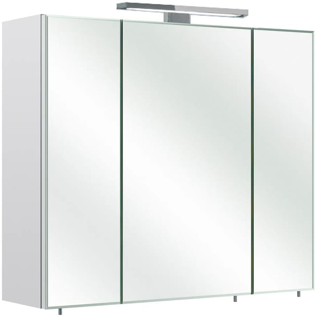 Pelipal Spiegelschrank Weiß Glänzend 70 cm