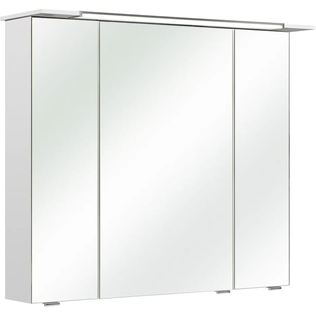 Pelipal Spiegelschrank Weiß Glänzend 82 cm