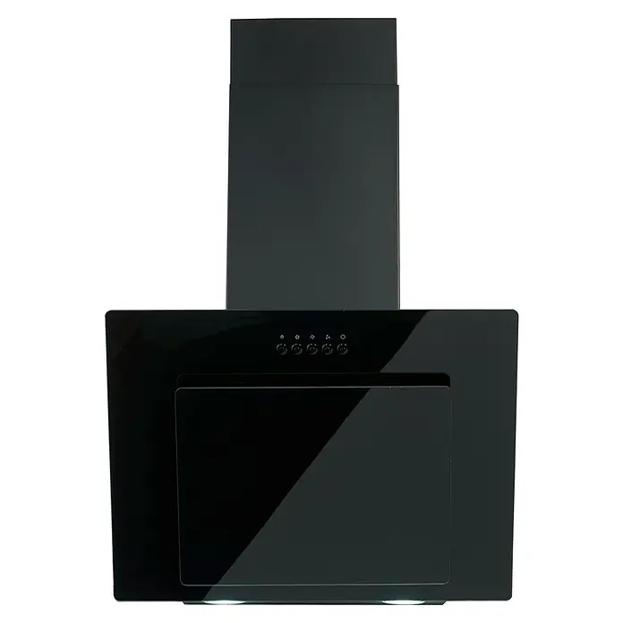 PKM Dunstabzugshaube 9039X kopffrei Schwarz Glas 60 cm EEK: A
