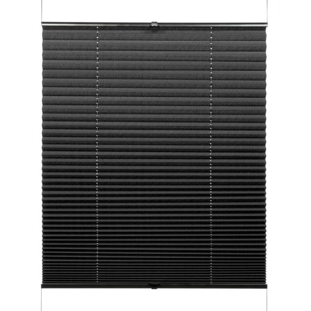 Gardinia Plissee Concept Tageslicht 70 cm x 130 cm Schwarz