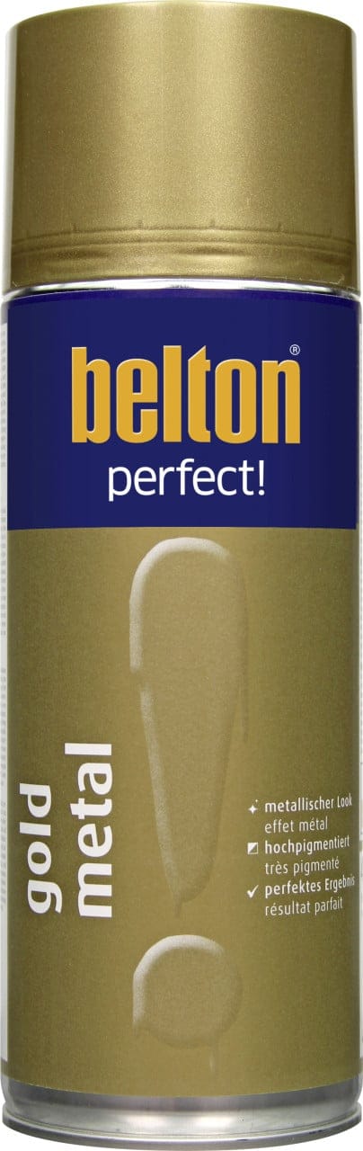 belton Buntlack Perfect Gold Metal Seidenmatt 400 ml