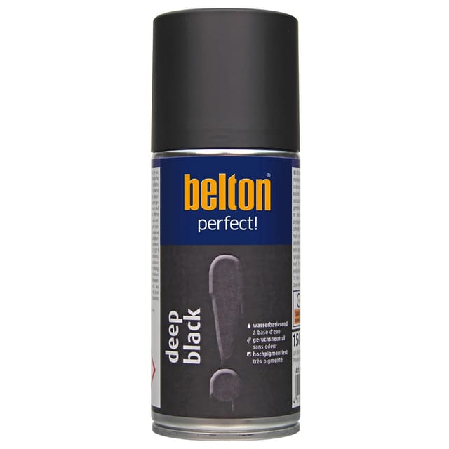 belton Buntlack Perfect Deep Black Seidenmatt 150 ml