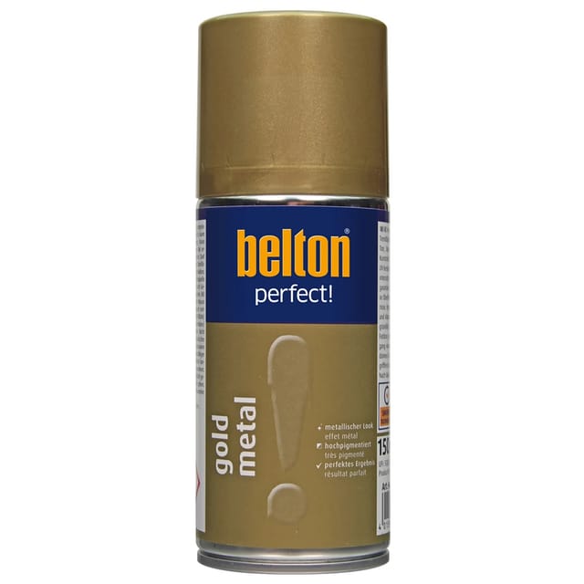belton Buntlack Perfect Gold Metal Seidenmatt 150 ml