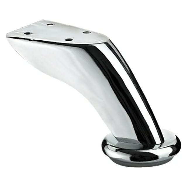 Hettich Möbelfuß Bama 50 x 120 x 75 mm Verchromt