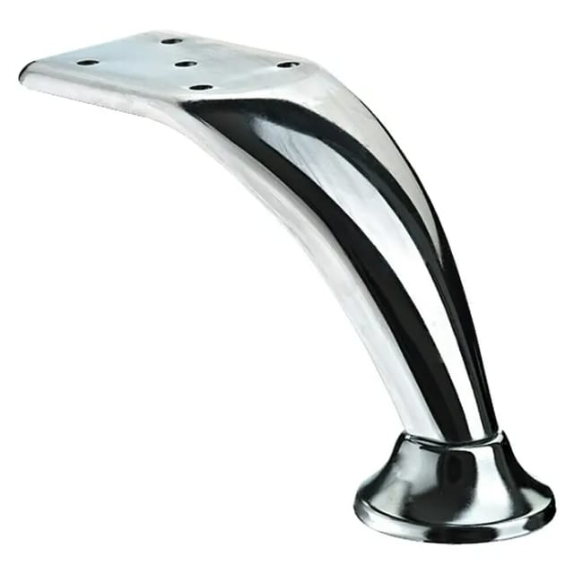 Hettich Möbelfuß Bresta 50 x 140 x 95 mm Verchromt