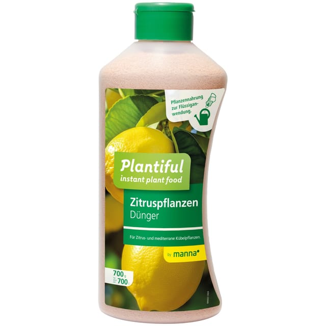 Manna Instant-Pflanzennahrung Plantiful Zitrus- und Kübelpflanzen 700 g