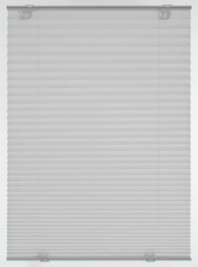 Gardinia Plissee Solo 80 cm x 130 cm Grau