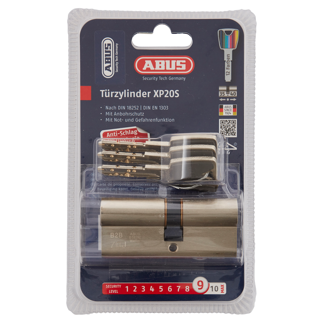 Abus Türzylinder XP20S 35/40