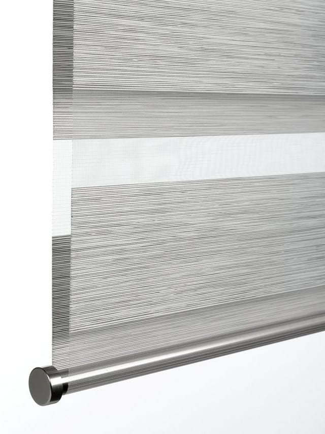 Gardinia Doppelrollo de Luxe 80 cm x 180 cm Grau