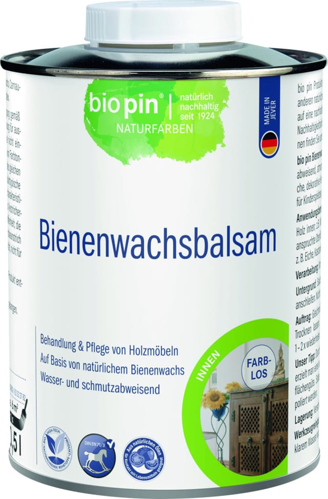 Biopin Bienenwachs Transparent seidenglänzend 250 ml
