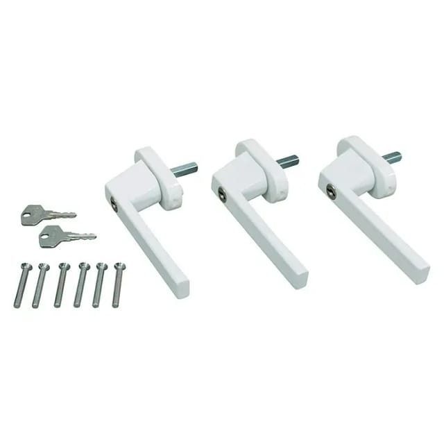 Abus Abschließbarer Fenstergriff FG210 W im 3er-Set