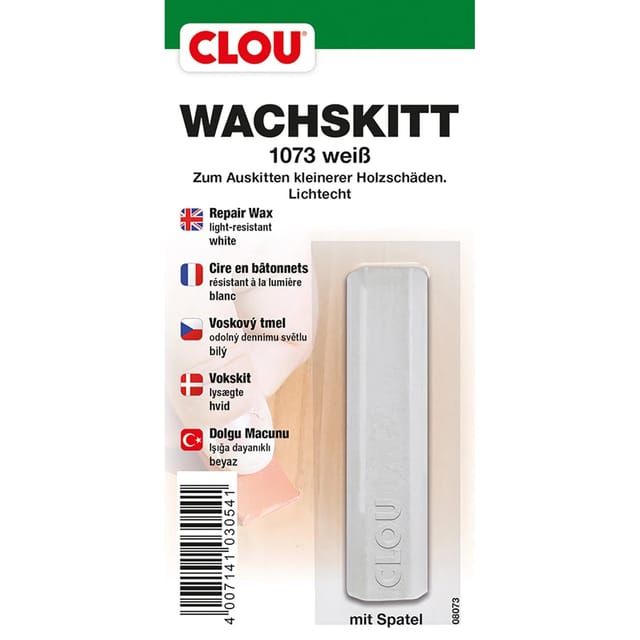 Clou Wachskitt Weiß 15 g