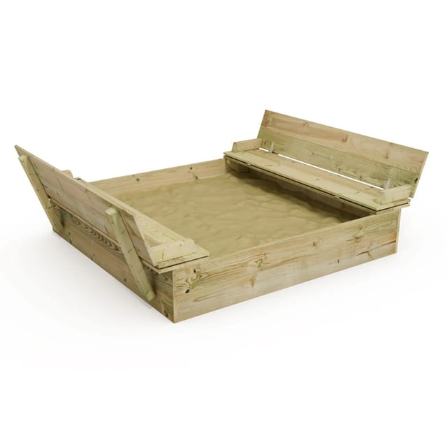 WICKEY Sandkasten Flippey 150 x 165 cm