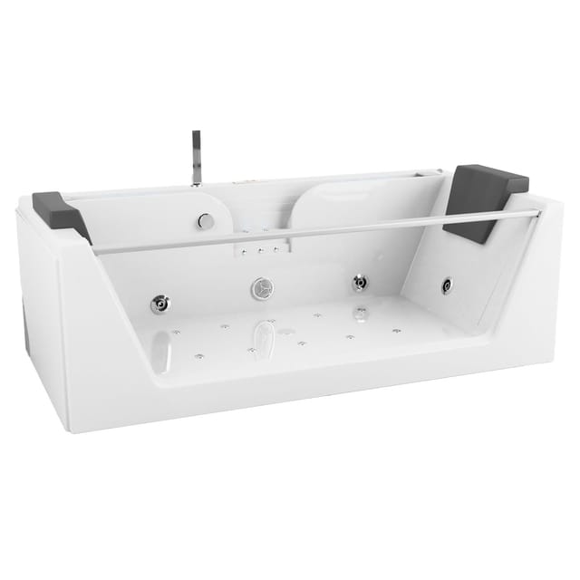 Tronitechnik Whirlpool Badewanne Kos 2 179Cm X 85Cm Heizung Hydromassage Bachlauf Und Farblichtherapie Sanitaeracryl