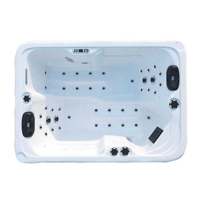Tronitechnik Outdoor Whirlpool Levanzo 22Kw Pumpe 3Kw Heizung - 190 X 135 X 77Cm - Inkl Heizung 41 Massagedüsen