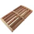 Dewello Hochwertiger Fussroller Fussmassage Stressreduzierung Entspannung Holz 2 X 6 Rollen Über 1000 Massagenoppen Bild 2