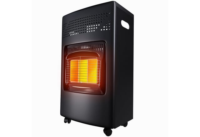 TroniTechnik Gasheizer Gasheizofen Heizstrahler 4.2 kW Gas Heizung 3 Heizstufen 4200W