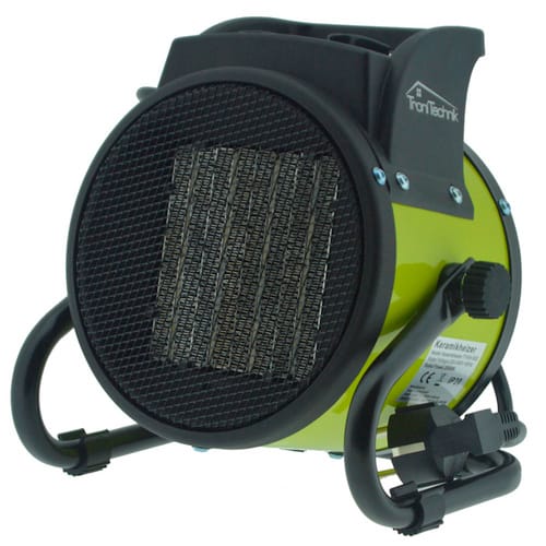 Tronitechnik Kh-502 Keramikheizer Heizlüfter Heizung 2000 Watt Tragegriff Ptc Keramik Stufenlose Thermosteuerung