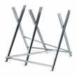Garmio Saegebock Holzsaegebock Klappbar Silber 150Kg Verzinkt Zusammenklappbarer Haltebock 4-Fachextra Robust Bild 2