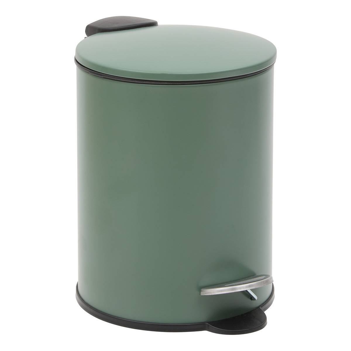 Colorama-abfalleimer, Rund, 2,7 L, Grün - 5five
