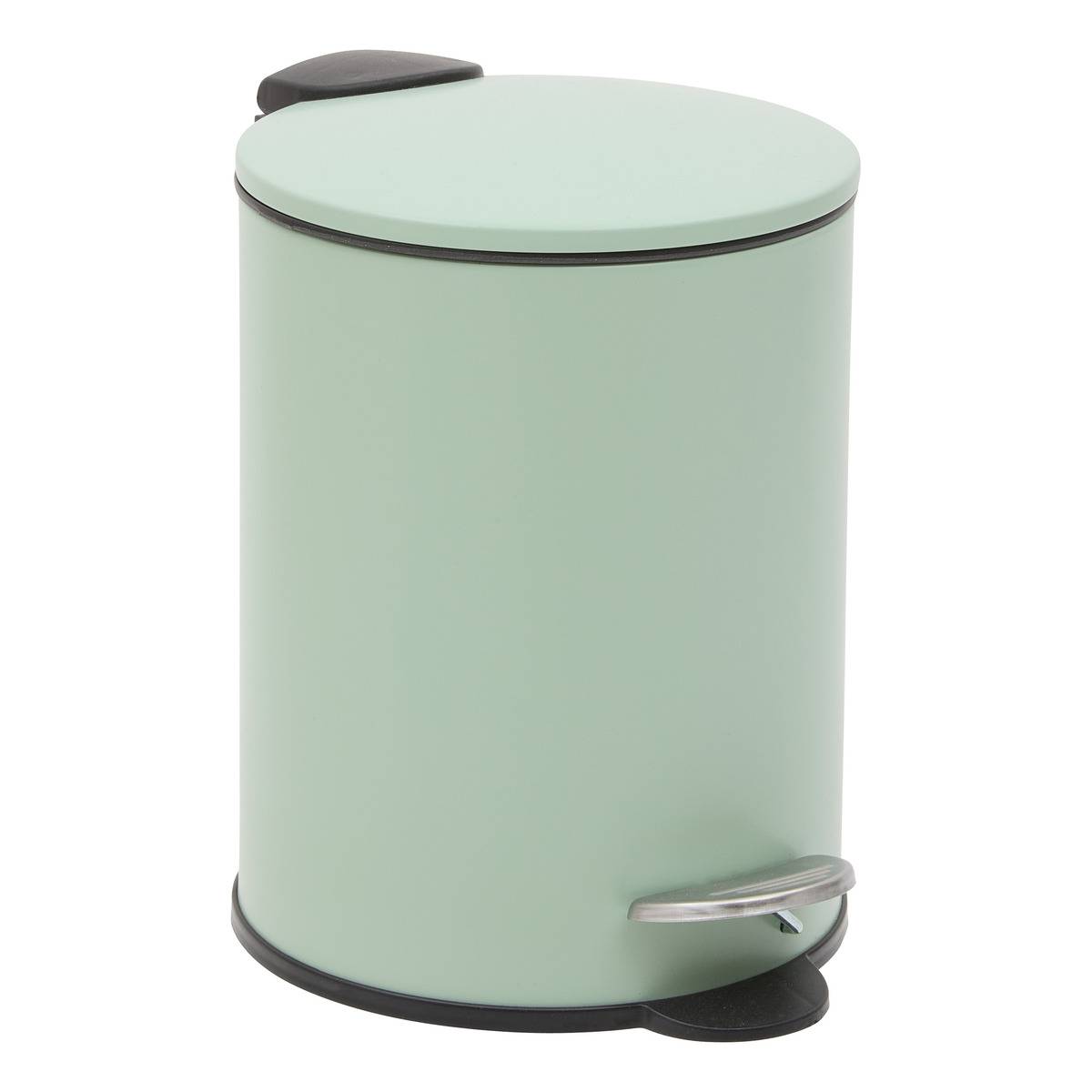 Colorama-abfalleimer, Rund, 2,7 L, Seladongrün - 5five