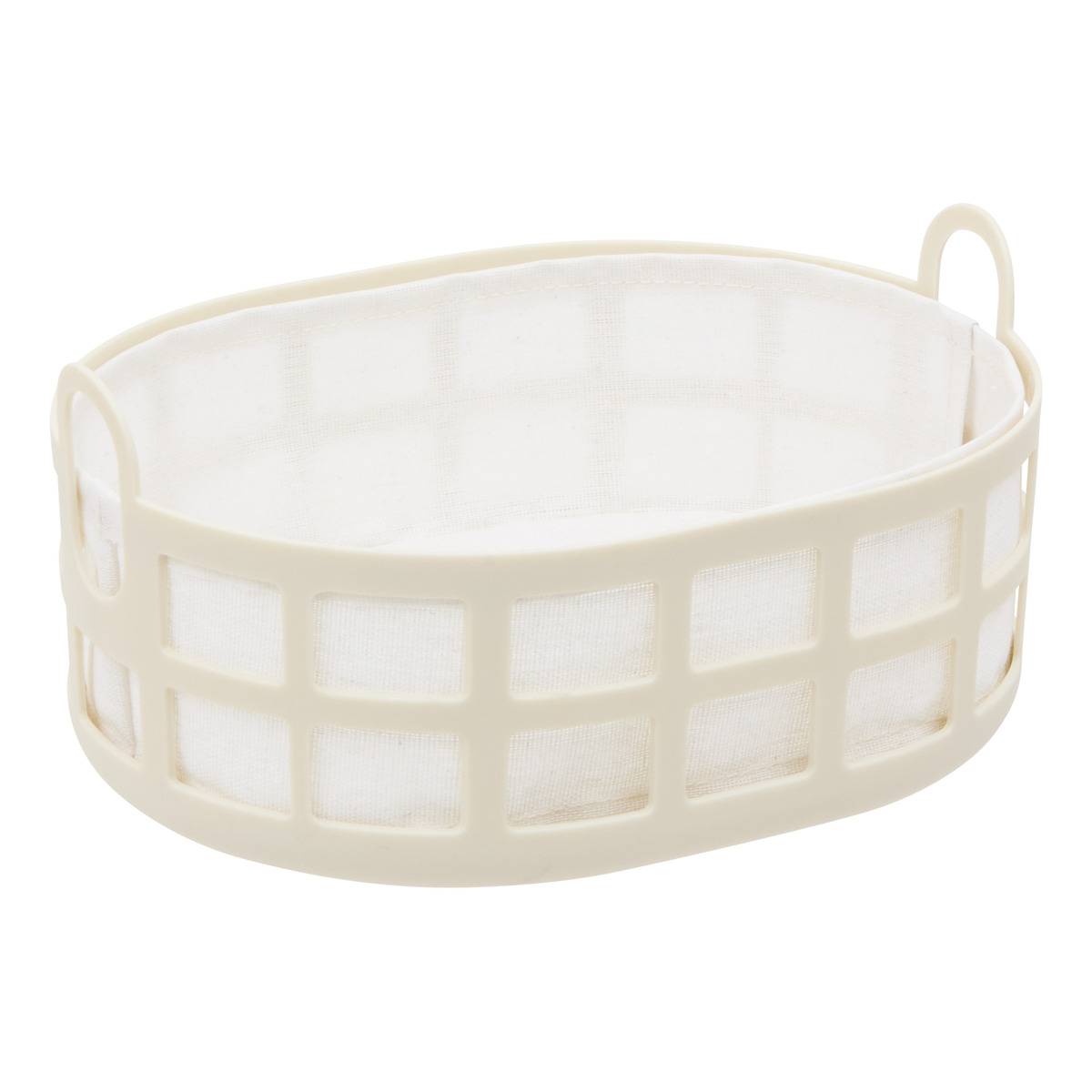 Ovaler Brotkorb „poly“, L 24 Cm, Beige - 5five