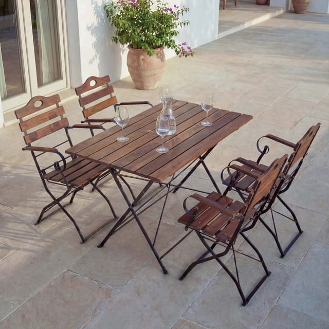 MCW Biergarten-Set J40 Braun