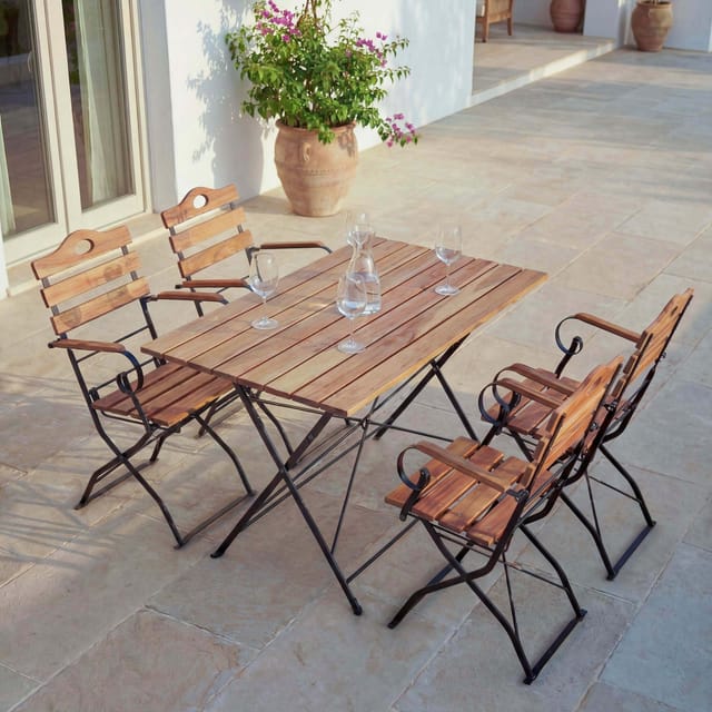 MCW Biergarten-Set J40 Naturfarben