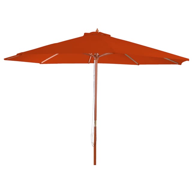 MCW Sonnenschirm Lissabon Ø 3m Terracotta