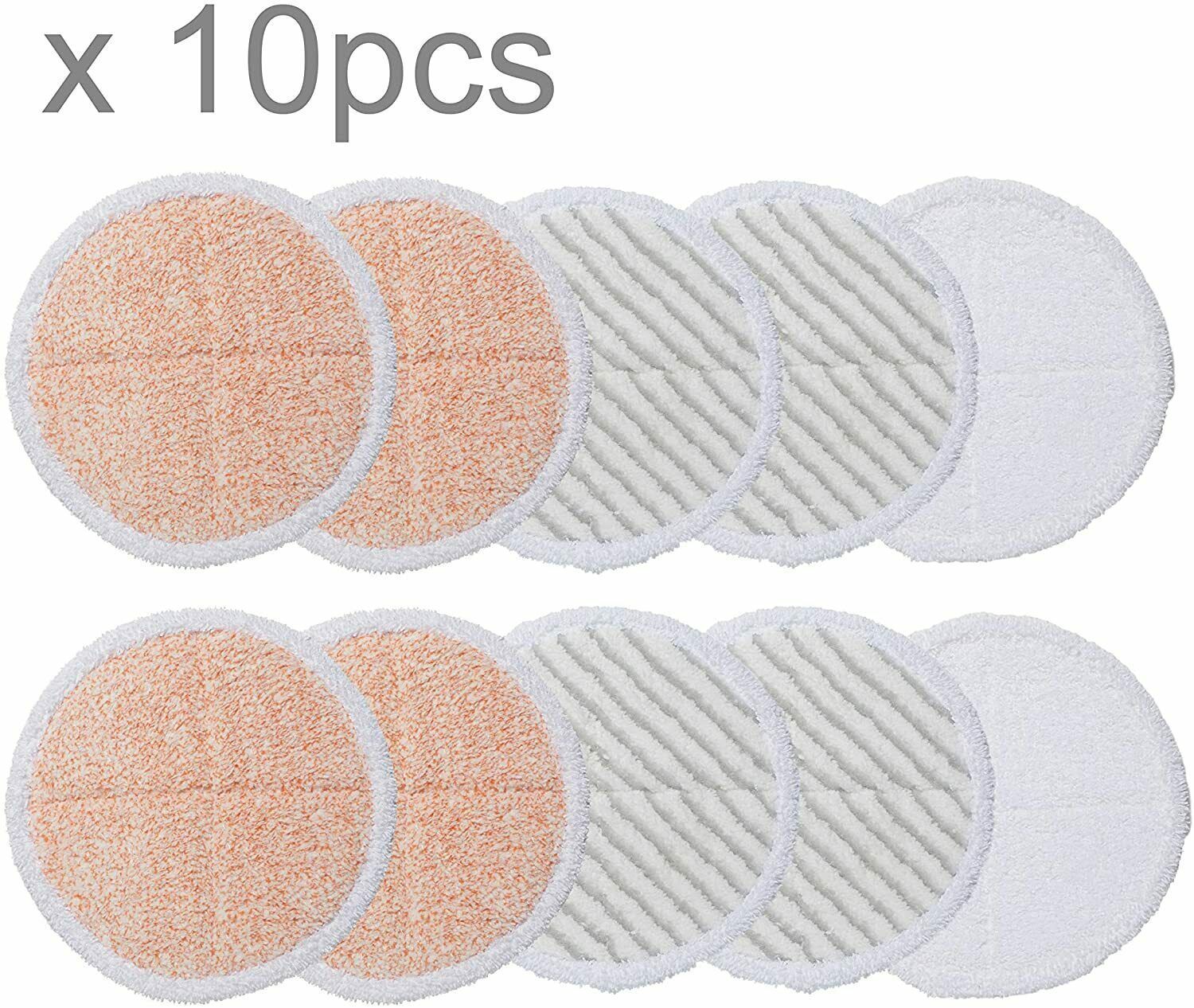 Lot Von 10 Lingettes/tapis Aus Nettoyage In Fasern Für Balai Bissell Spinwave 20522 2240n 2039a
