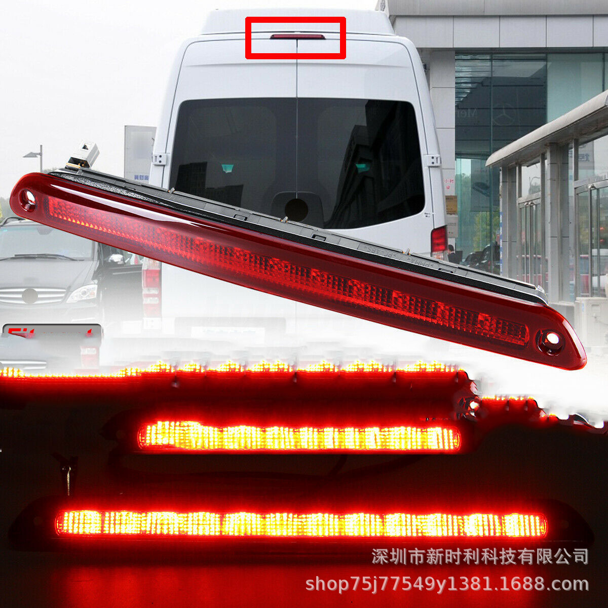 Praktische Zusatzprodukte Mit Led Und Zusatzlichtern Für Den Dodge Mercedes Sprinter W906.